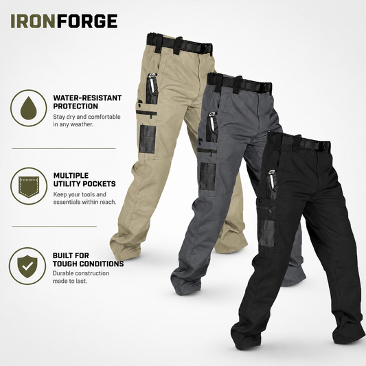 IronForge™ Waterproof Tactical Pants
